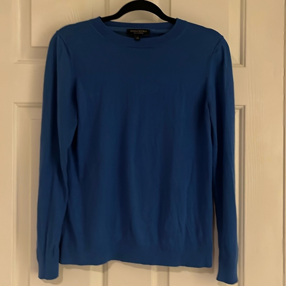 Pre owned Banana Republic silk cashmere royal blue sweater - medium